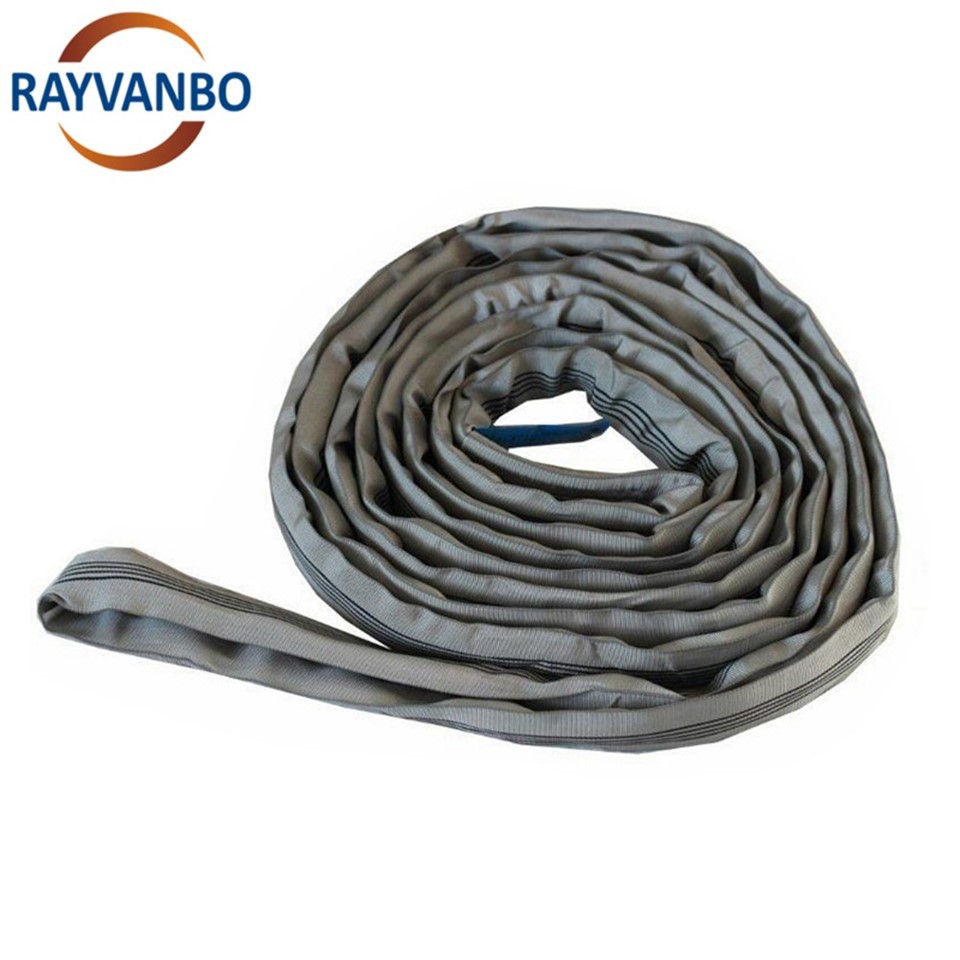 High Quality 1t 5t 10t Capacity 1-100m Customized Webbing Sling Round Sling Lifting Product For Sale best